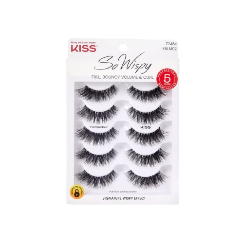 Kiss So Wispy Lash Multipack, Pompadour